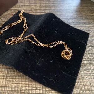 Fossil Flex Knot Stainless Steel Necklace